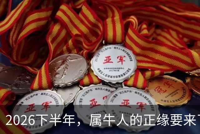 2026下半年，属牛人的正缘要来了，这两个月最关键！